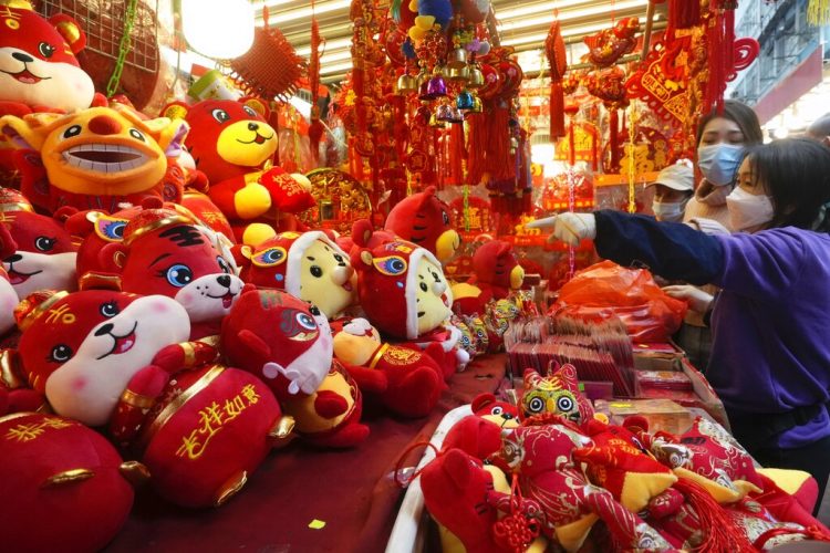 Mon. 11:34 a.m.: Celebrations for Year of the Tiger are muted, but bring hope
